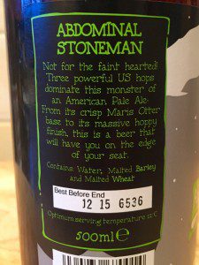 Abdominal Stoneman Lymestone Brewery beerliever.com