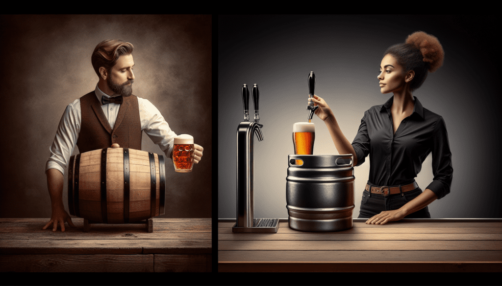 Cask ale vs keg beer comparison