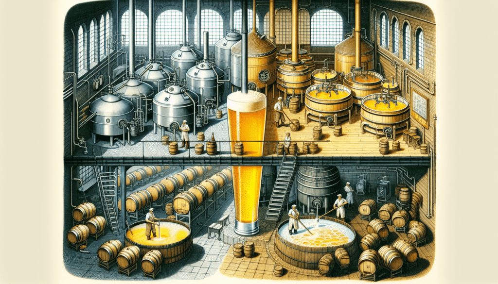 Illustration of lager characteristics
